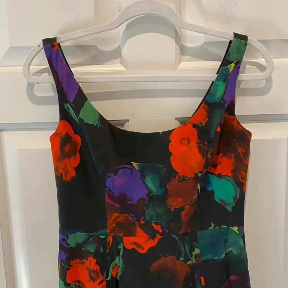 Milly Sophia abstract floral sheath dress Multicolored 16659